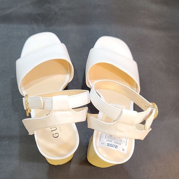 BRAND NEW GUESS PLATFORM BLOCK HEEL OPEN TOE SANDAL - Picture 9 of 12